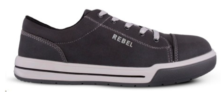 REBEL LO-TOP CHARCOAL SHOE