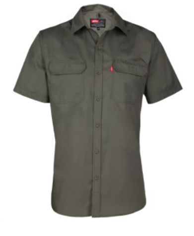 JONSSON IMAGE SHORT SLEEVE SHIRT OLIVE