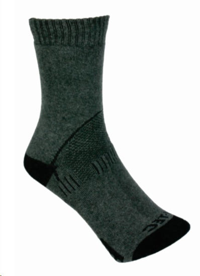 HI-TEC TREKKING SOCK MENS CHARCOAL/BLACK