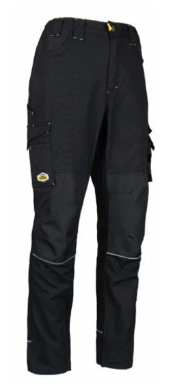 REBEL TECH GEAR MENS TROUS RAVEN BLACK