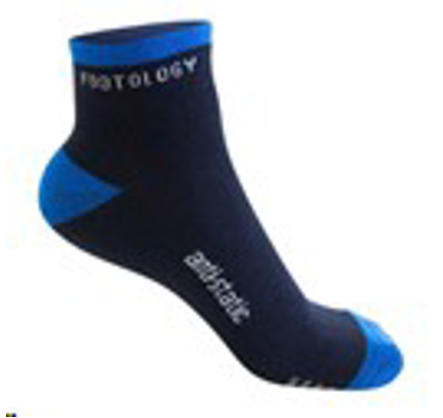 BOVA INDUSTRIAL ANKLET SOCK NAVY