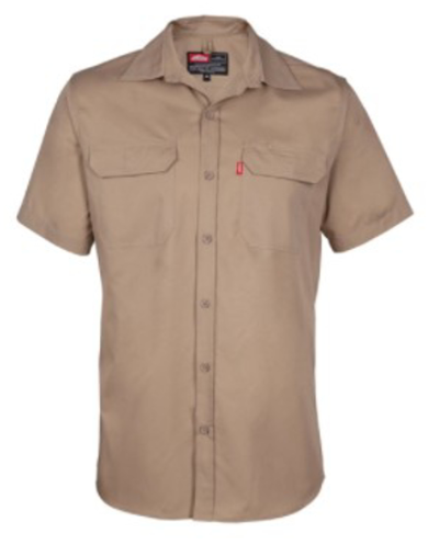 JONSSON IMAGE SHORT SLEEVE SHIRT KHAKI