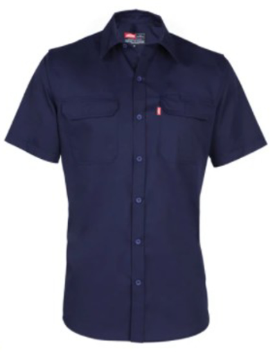 JONSSON IMAGE SHORT SLEEVE SHIRT NAVY