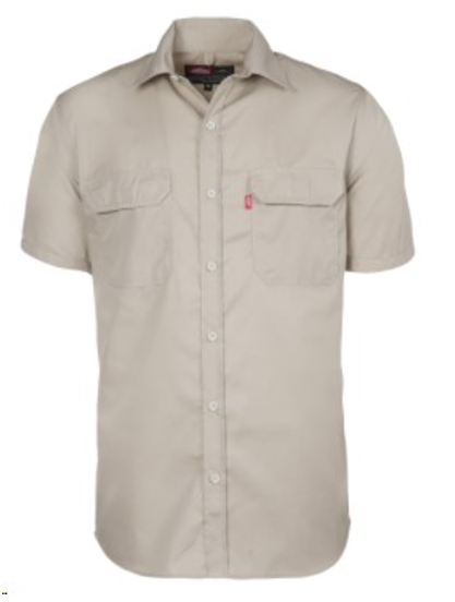 JONSSON IMAGE SHORT SLEEVE SHIRT STONE