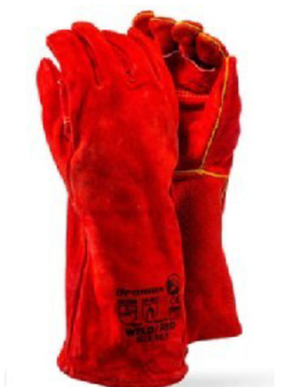 GLOVE RED HEAT 8" DROMEX
